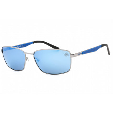 Timberland Men's Sunglasses - Shiny Dark Nickeltin Metal Full Rim Frame | TB9233 06D ,