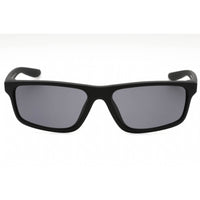 Nike Unisex Sunglasses - Matte Black/White Plastic Rectangular Frame | CW4656 010 ,