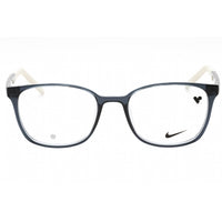 Nike Unisex Eyeglasses - Dark Grey Injected Propionate Square Frame | NIKE 7270 034 ,