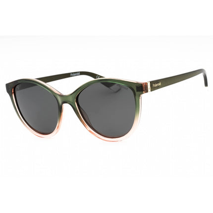 Polaroid Core Women's Sunglasses - Green Pink Cat Eye Frame | PLD 4133/S/X IWB M9 ,