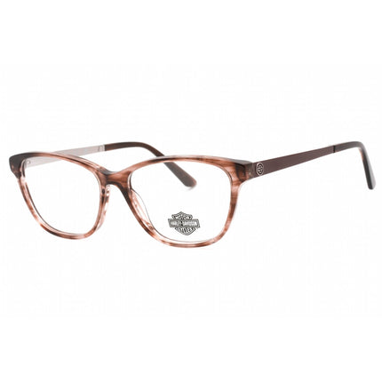 Harley Davidson Women's Eyeglasses - Shiny Violet Plastic Cat Eye Frame | HD0571 081 ,