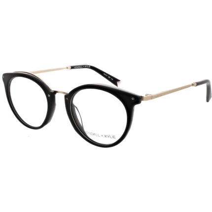 Kendall + Kylie Women's Eyeglasses - Black Cat Eye Frame Demo Lens | KKO111 RAE 1 ,