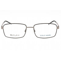 Cole Haan Men's Eyeglasses - Black Metal Full Rim Rectangular Shape Frame | CH4013 001 ,