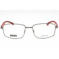 Hugo Boss Men's Eyeglasses - Matte Dark Ruthenium Metal Frame | BOSS 1470/F 0R80 00 ,