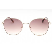 Lacoste Women's Sunglasses - Light Gold Metal Butterfly Full Rim Frame | L257S 712 ,