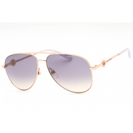 Marc Jacobs Women's Sunglasses - Gold Lilac Metal Frame | MARC 653/S 0HZJ FF ,