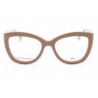 Carolina Herrera Women's Eyeglasses - Pink Nude Plastic Cat Eye Frame | HER 0088 0C9N ,