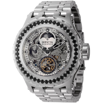 Invicta Men's Watch - Reserve Venom Automatic Gunmetal, Silver, Black Dial | 43903 ,