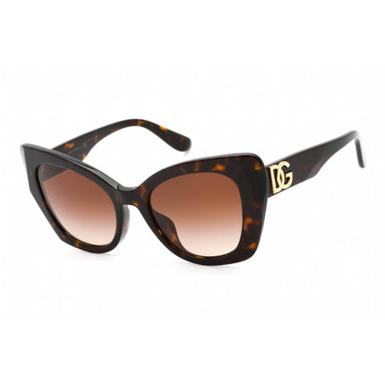 Dolce & Gabbana Women's Sunglasses - Dark Havana Cat Eye Full Rim | 0DG4405F 502/13 ,