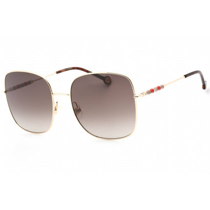 Carolina Herrera Women's Sunglasses - Gold Frame Brown Sf Lens | CH 0035/S 0J5G HA ,
