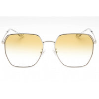 Coach Women's Sunglasses - Shiny Silver Metal Butterfly Frame | 0HC7165D 90012Q ,