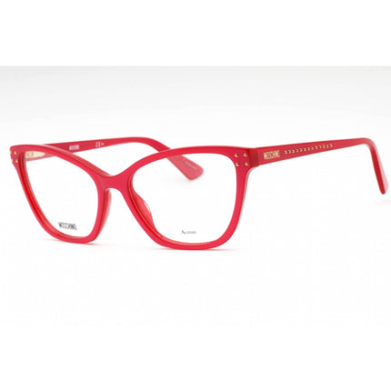 Moschino Women's Eyeglasses - Fuchsia Plastic Cat Eye Full Rim Frame | MOS595 MU1 ,