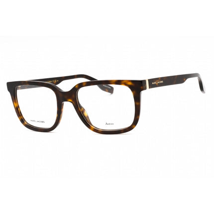 Marc Jacobs Men's Eyeglasses - Havana Plastic Square Full Rim Frame | MARC 685 086 ,
