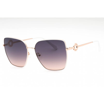 Guess Factory Women's Sunglasses - Shiny Rose Gold Metal Full Rim Frame | GF6183 28W ,