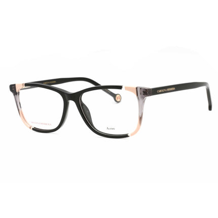 Carolina Herrera Women's Eyeglasses - Black Nude Plastic Square | CH 0066 0KDX 00 ,
