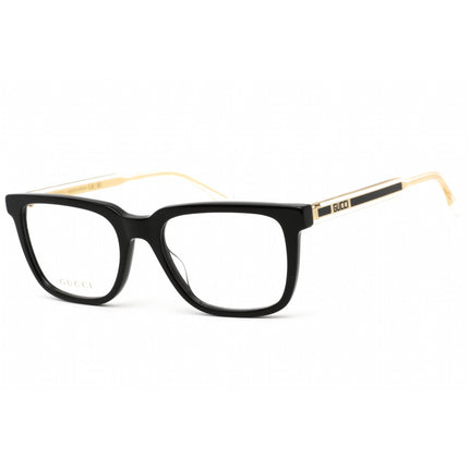 Gucci Men's Eyeglasses - Black Plastic Full Rim Frame Clear Demo Lens | GG0560ON 005 ,