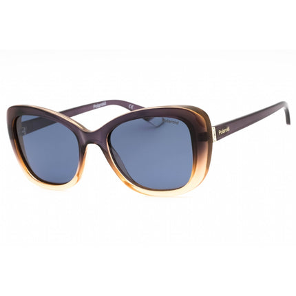Polaroid Core Women's Sunglasses - Blue Beige Full Rim Frame | PLD 4132/S/X 0YRQ C3 ,