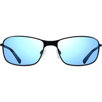 Revo Unisex Sunglasses - Decoy Blue Water Lens Black Full Rim Metal Frame | 1084 01 BL ,