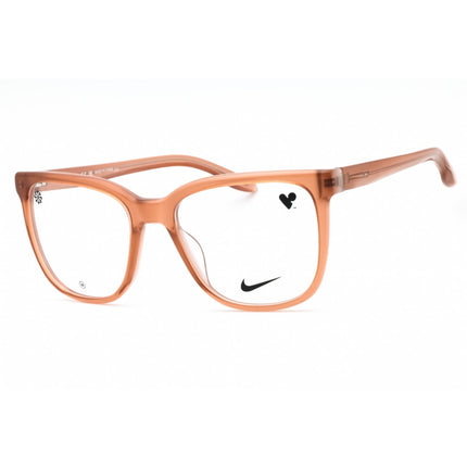 Nike Women's Eyeglasses - Milky Warm Sand Laminate Full Rim Frame | NIKE 7166 272 ,