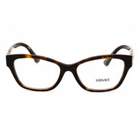 Versace Women's Eyeglasses - Havana Plastic Cat Eye Full Rim Frame | 0VE3344 108 ,