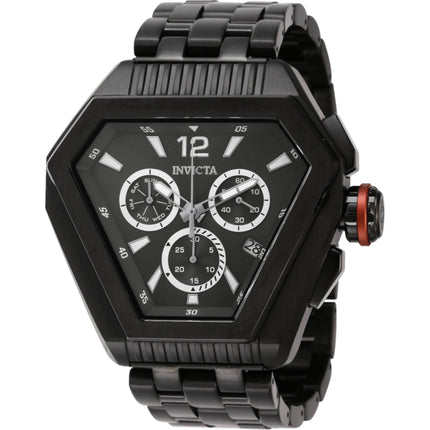 Invicta Men's Chronograph Watch - Speedway Quartz Day-Date Charcoal Dial | 46103 ,