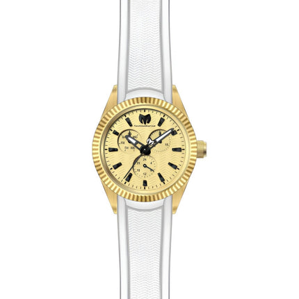 Technomarine Men's Watch - Sea Dream Chronograph Gold Tone Dial Strap | TM-724002 ,