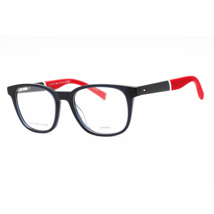 Tommy Hilfiger Men's Eyeglasses - Blue Red Plastic Square Frame | TH 1907 08RU 00 ,