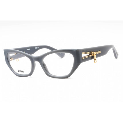 Moschino Women's Eyeglasses - Azure Plastic Cat Eye Full Rim Frame | MOS632 0MVU 00 ,