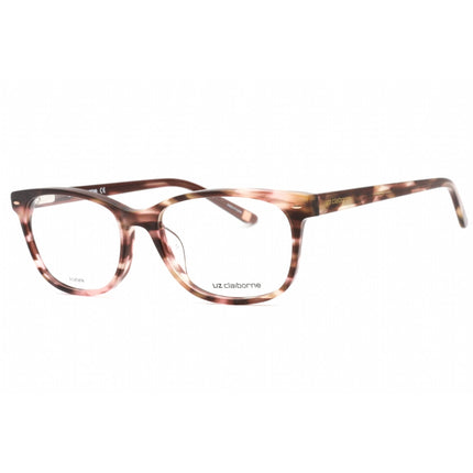 Liz Claiborne Women's Eyeglasses - Pink Havana Plastic Cat Eye Frame | L 607/N HT8 ,