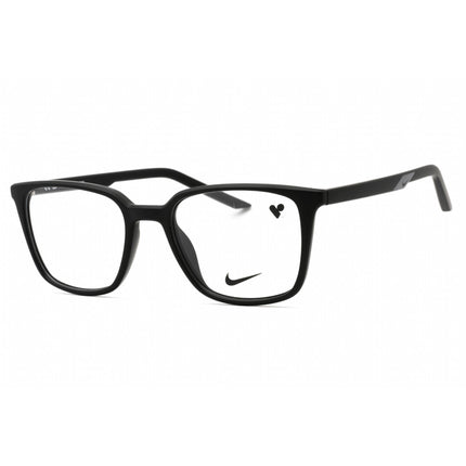 Nike Unisex Eyeglasses - Matte Black Injected Propionate Square Frame | NIKE 7259 001 ,