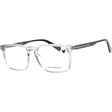 Calvin Klein Jeans Men's Eyeglasses - Light Grey Square Full Rim Frame | CKJ22613 051 ,
