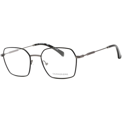 Calvin Klein Jeans Men's Eyeglasses - Satin Black Metal Full Rim Frame | CKJ20102 001 ,