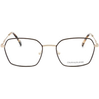 Calvin Klein Jeans Men's Eyeglasses - Satin Dark Brown Full Rim Frame | CKJ20102 201 ,