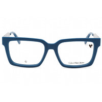 Calvin Klein Jeans Unisex Eyeglasses - Blue Full Rim Rectangular Frame | CKJ23619 400 ,