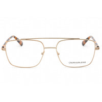 Calvin Klein Jeans Unisex Eyeglasses - Matte Light Gold Metal Frame | CKJ19309 716 ,