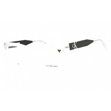 Calvin Klein Jeans Women's Eyeglasses - Crystal Clear Square Frame | CKJ23618 971 ,