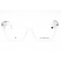Calvin Klein Jeans Women's Eyeglasses - Crystal Clear Square Frame | CKJ23618 971 ,