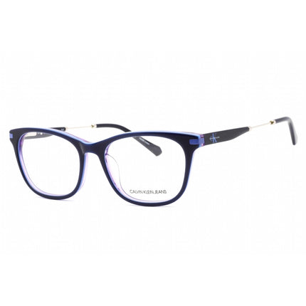 Calvin Klein Jeans Women's Eyeglasses - Navy/Purple Full Rim Frame | CKJ18706 408 ,