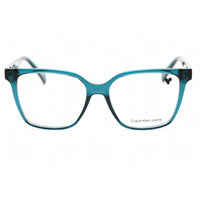Calvin Klein Jeans Women's Eyeglasses - Petrol Square Plastic Frame | CKJ21639 432 ,