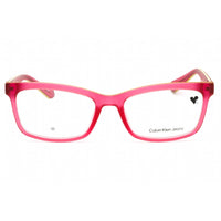 Calvin Klein Jeans Women's Eyeglasses - Rose Full Rim Rectangular Frame | CKJ23613 671 ,
