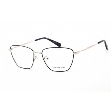Calvin Klein Jeans Women's Eyeglasses - Silver/Blue Frame Clear Lens | CKJ21221 044 ,