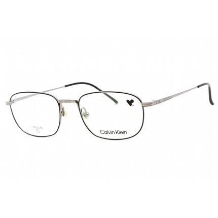 Calvin Klein Men's Eyeglasses - Black Titanium Full Rim Rectangular | CK23112T 001 ,