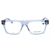 Calvin Klein Men's Eyeglasses - Blue Rectangular Frame Clear Lens | CK23522 414 ,