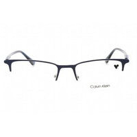 Calvin Klein Men's Eyeglasses - Clear Demo Lens Blue Rectangular Frame | CK22118 438 ,