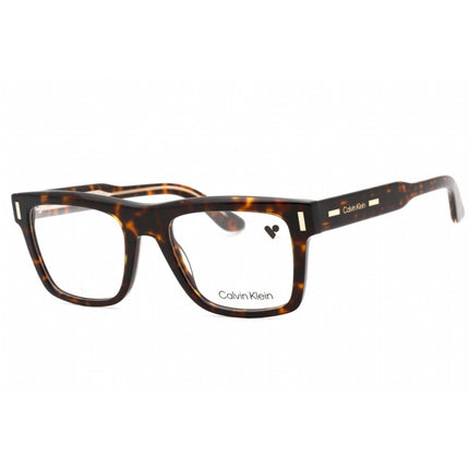 Calvin Klein Men's Eyeglasses - Dark Havana Full Rim Rectangular Frame | CK23519 237 ,