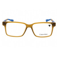 Calvin Klein Men's Eyeglasses - Sand Plastic Full Rim Rectangular Frame | CK23550 208 ,
