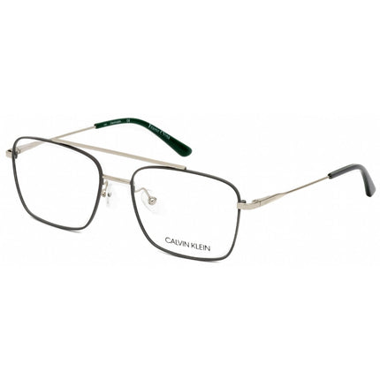 Calvin Klein Men's Eyeglasses - Satin Slate Metal Frame Clear Lens | CK19104 030 ,
