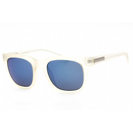 Calvin Klein Retail Unisex Sunglasses - Matte Crystal Clear Full Rim Frame | R722S 971 ,