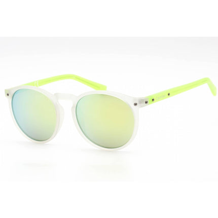 Calvin Klein Retail Unisex Sunglasses - Matte Crystal Clear Full Rim Frame | R740S 972 ,