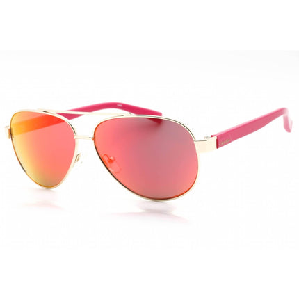 Calvin Klein Retail Unisex Sunglasses - Pink Metal Full Rim Avaitor Frame | R358S 664 ,